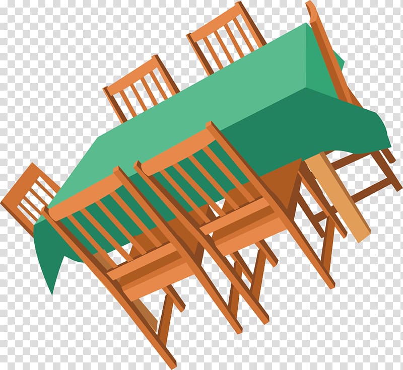 Table Chair , The chair pattern is exquisite and free of buttons transparent background PNG clipart