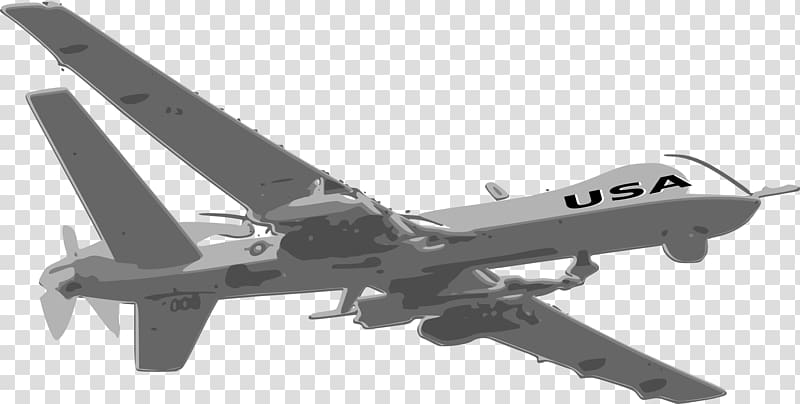General Atomics MQ-1 Predator General Atomics MQ-9 Reaper Northrop Grumman RQ-4 Global Hawk Airplane Aircraft, Drones transparent background PNG clipart