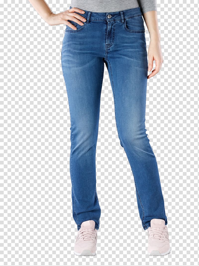Jeans Denim Levi Strauss & Co. Slim-fit pants Wrangler, female products transparent background PNG clipart