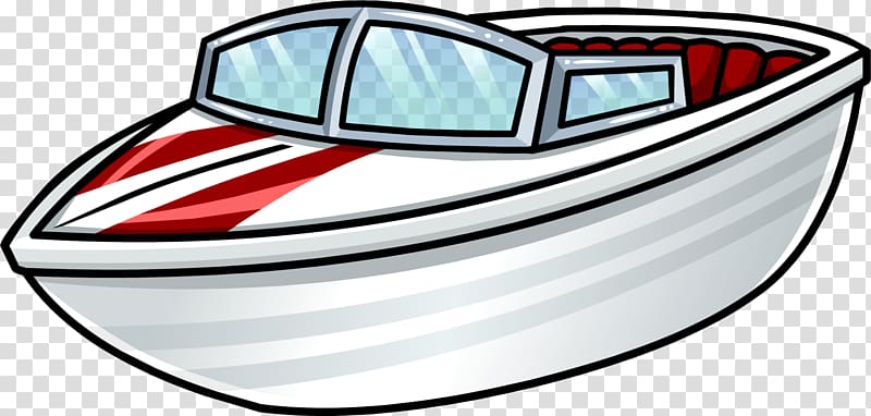 Club Penguin Motor Boats , black boat transparent background PNG clipart