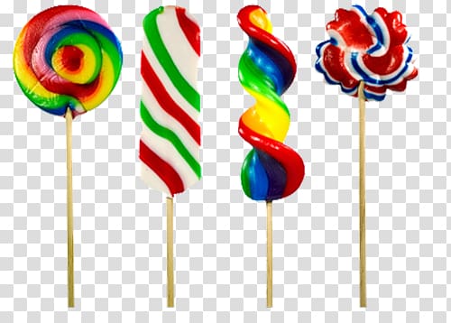 Lollipop Candy cane Chocolate Sugar, lollipop transparent background PNG clipart