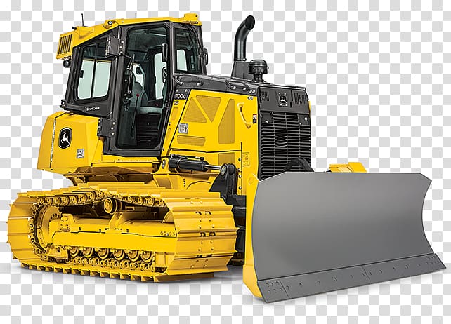 John Deere Bulldozer Heavy Machinery Architectural engineering Tractor, bulldozer transparent background PNG clipart