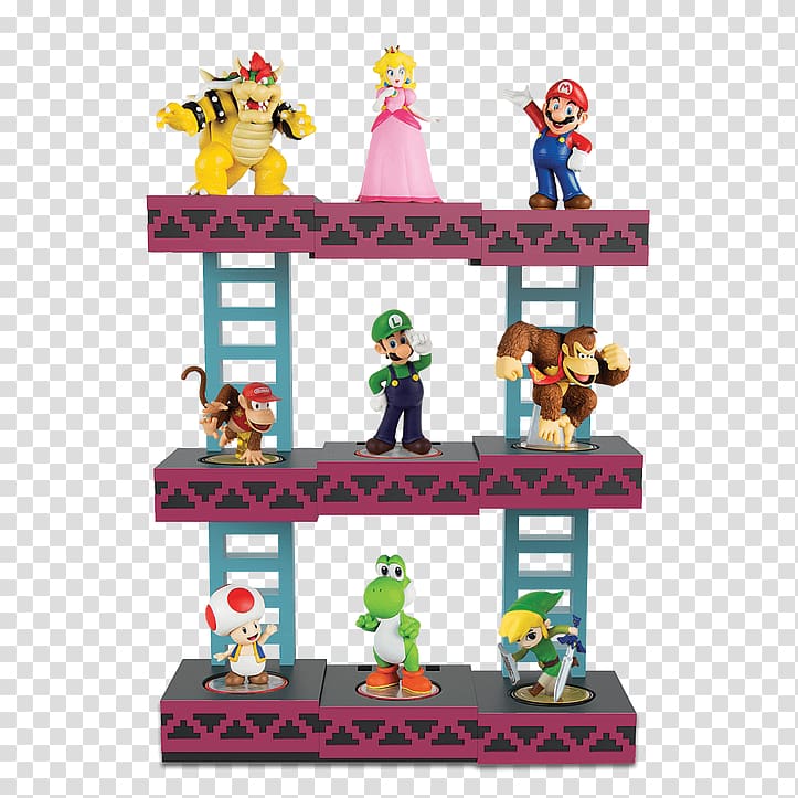 Donkey Kong Super Mario Bros. Super Smash Bros. for Nintendo 3DS and Wii U, merchandise display stand transparent background PNG clipart