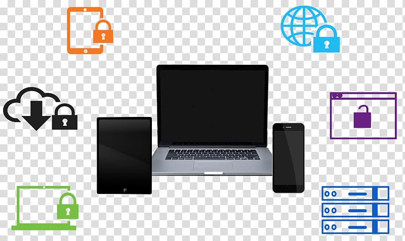 Output device Data security IT asset management, data-security transparent background PNG clipart