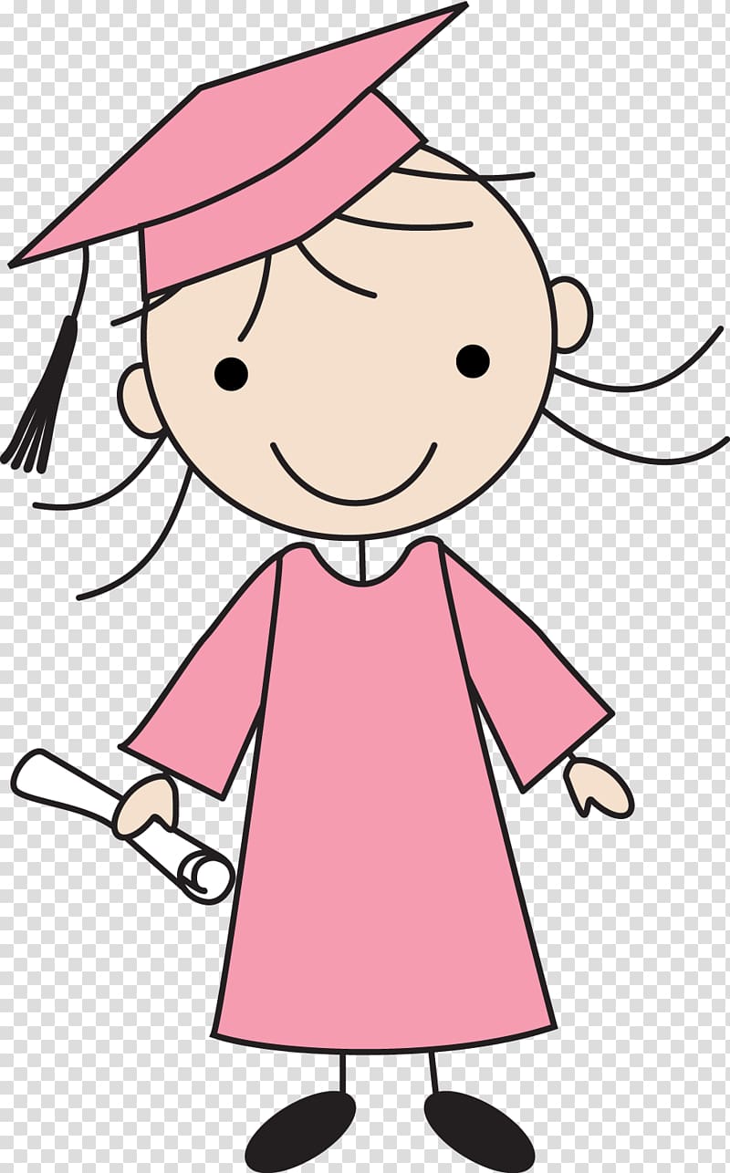 Drawing Graduation ceremony Academic dress Square academic cap , others transparent background PNG clipart