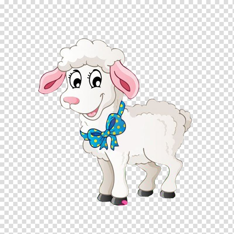 white sheep illustration, Sheep Goat Live Farm , sheep transparent background PNG clipart