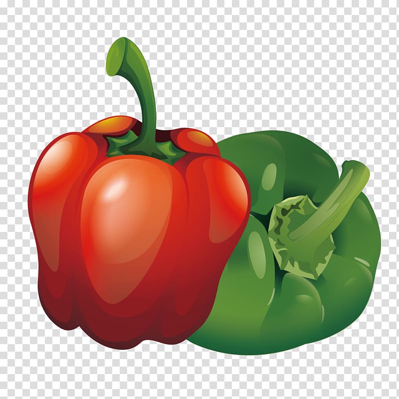 Tabasco pepper Habanero Cayenne pepper Bell pepper Euclidean , Space Pepper transparent background PNG clipart