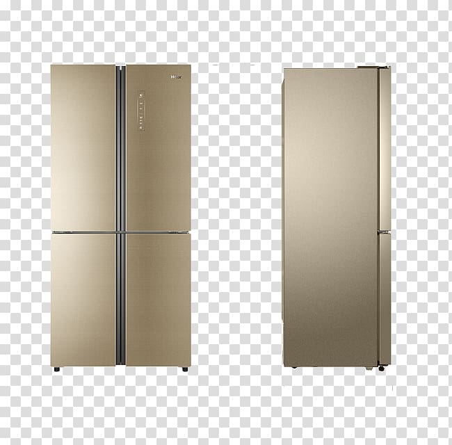 Refrigerator Home appliance, Multi door refrigerator transparent background PNG clipart