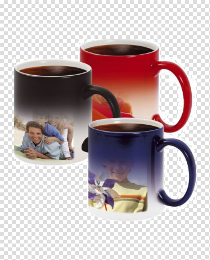 Magic mug Printing Coffee cup Personalization, mug transparent background PNG clipart