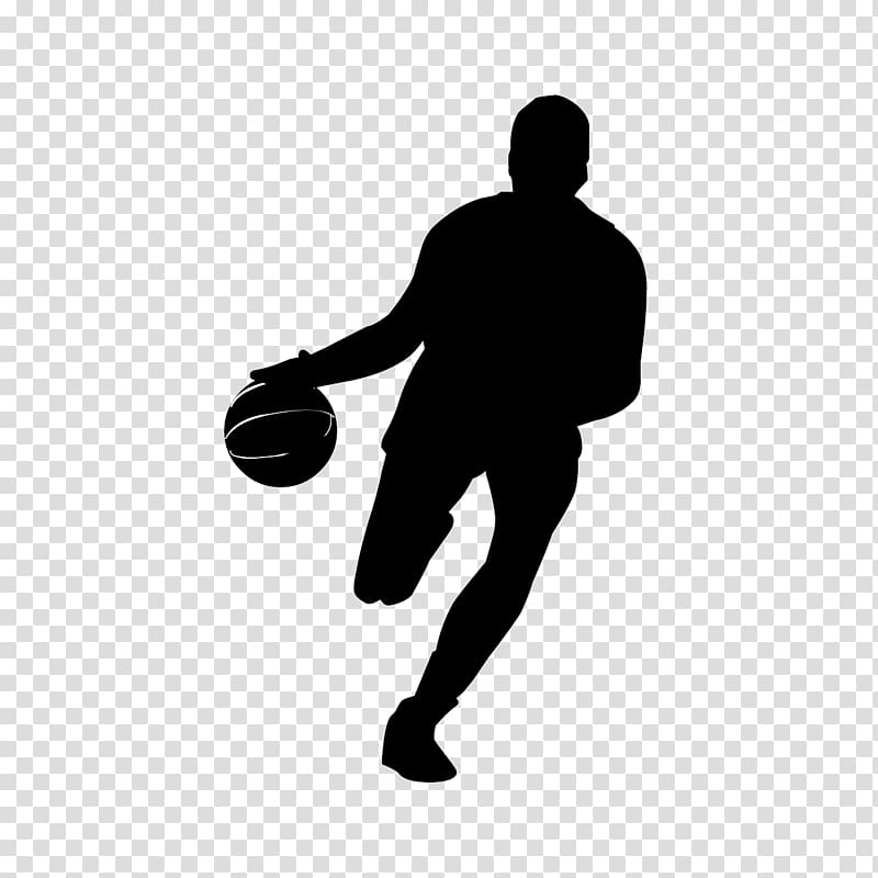 silhouette illustration of person playing basketball, Basketball Jumpman Silhouette NBA Slam dunk, Basketbal transparent background PNG clipart