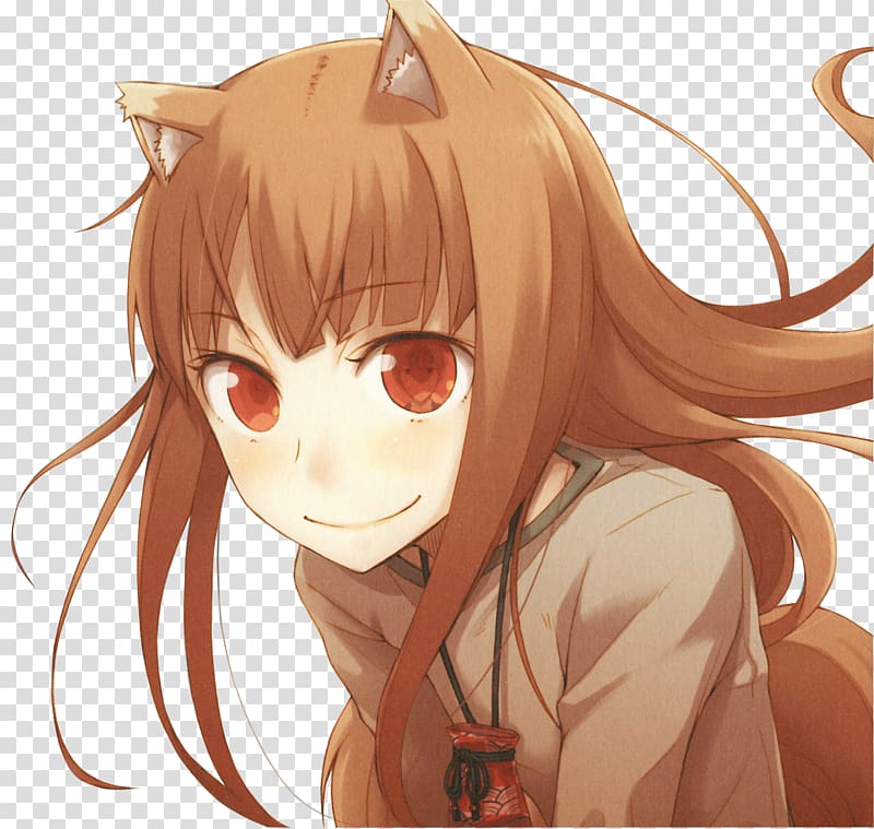 Gray wolf Spice and Wolf Anime Wikia Manga, spice and wolf transparent background PNG clipart