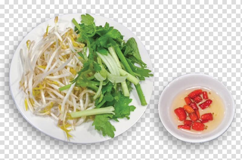 Namul Thai cuisine Chinese cuisine Lunch Leaf vegetable, Rice Vermicelli transparent background PNG clipart