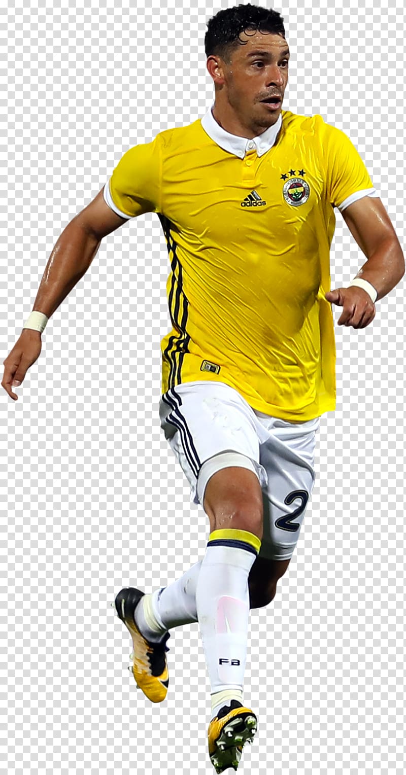 Giuliano de Paula Fenerbahçe S.K. Brazil national football team Jersey Football player, Team Brazil transparent background PNG clipart