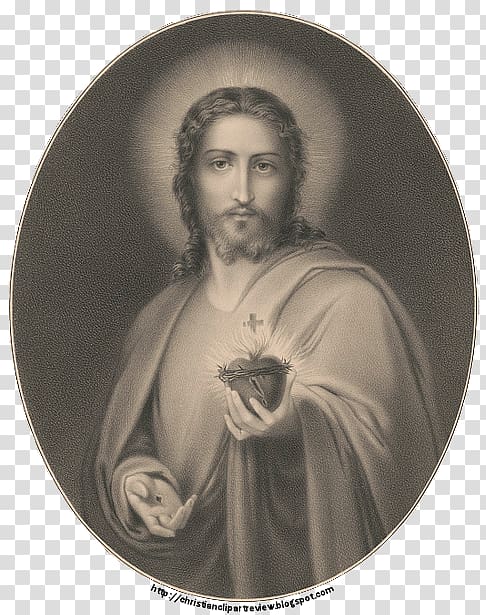 Portrait of a Young Man Work of art Charlotte of Mecklenburg-Strelitz, sacred heart of jesus transparent background PNG clipart