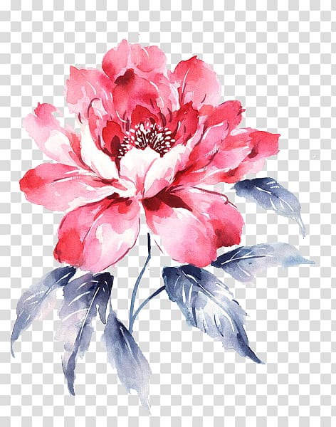 pink petaled flower illustration, Moutan peony , peony transparent background PNG clipart