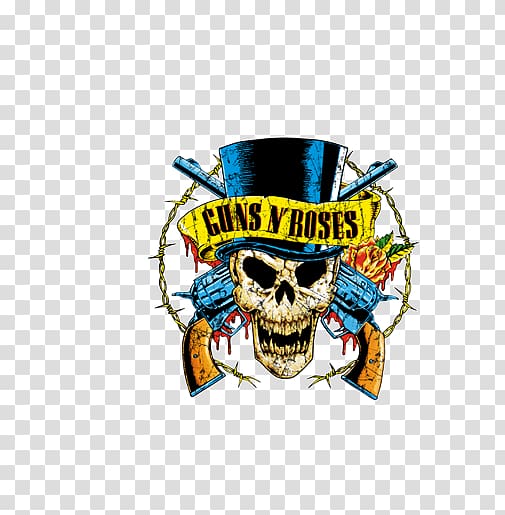 Guns N' Roses T-shirt Logo, T-shirt transparent background PNG clipart