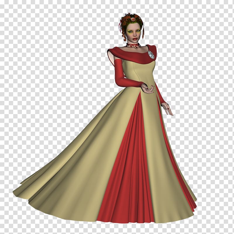 Lady Macbeth Poser Female, gown transparent background PNG clipart