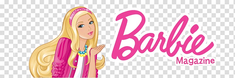 Barbie magazine poster, Ken Barbie Girl Mattel Logo, Barbie Birthday transparent background PNG clipart