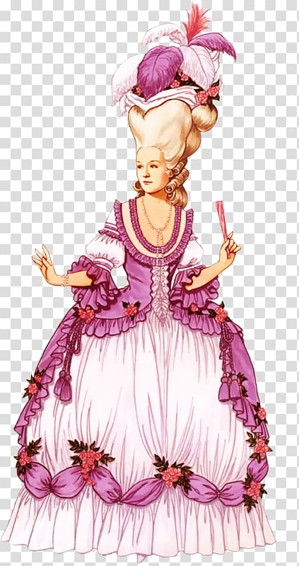 Marie Antoinette Paper Dolls Amazon.com High Victorian Fashions Paper Dolls, doll transparent background PNG clipart