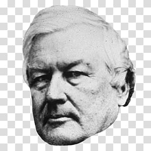 grayscale of man, Millard Fillmore transparent background PNG clipart