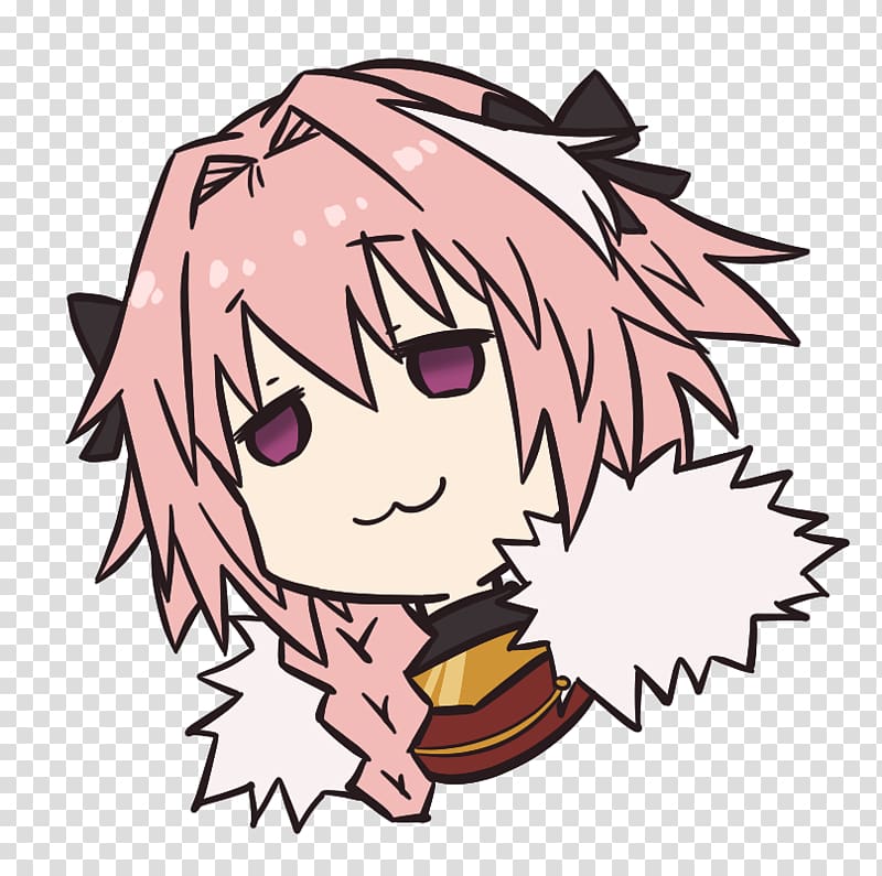 Anime 腹黒ダークサイド Discord Animation, astolfo fate transparent background PNG clipart