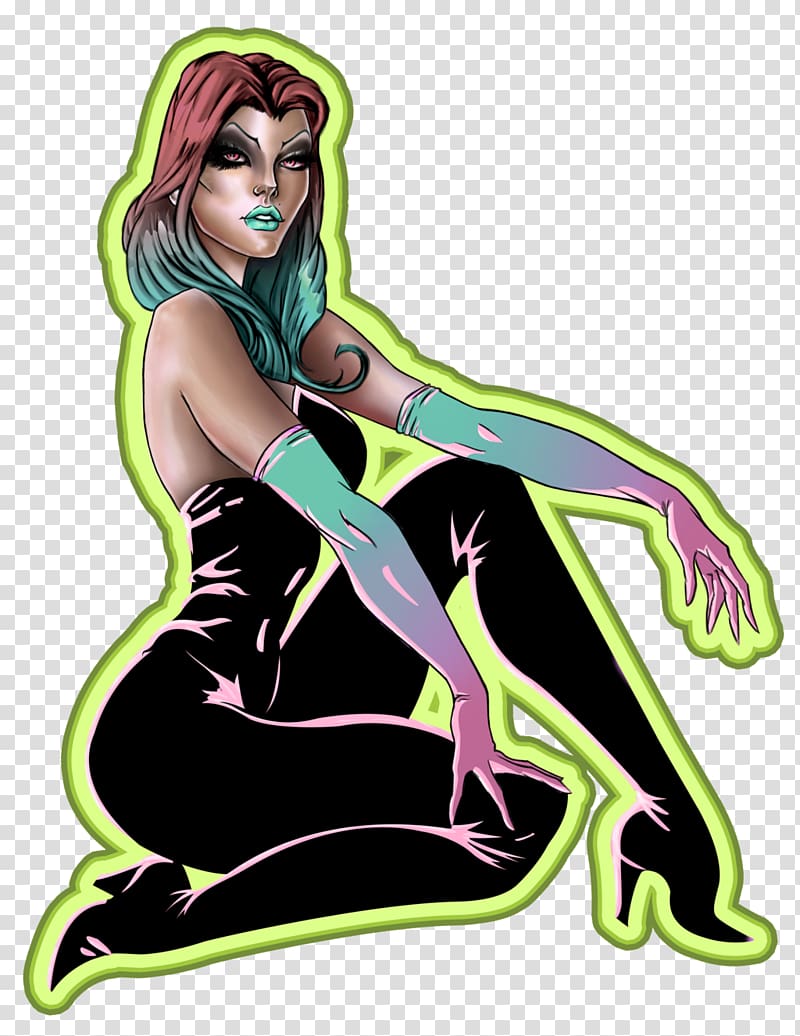 Supervillain Superhero Girl Legendary creature, girl transparent background PNG clipart