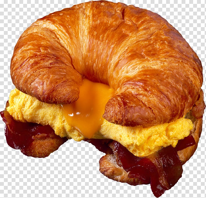 ham and cheese croissant clip art