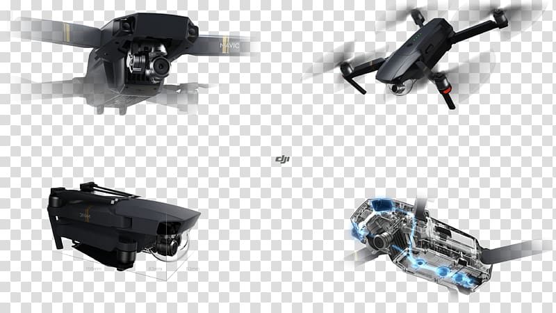 Mavic Pro Unmanned aerial vehicle DJI Multirotor Desktop , Mavic Pro transparent background PNG clipart