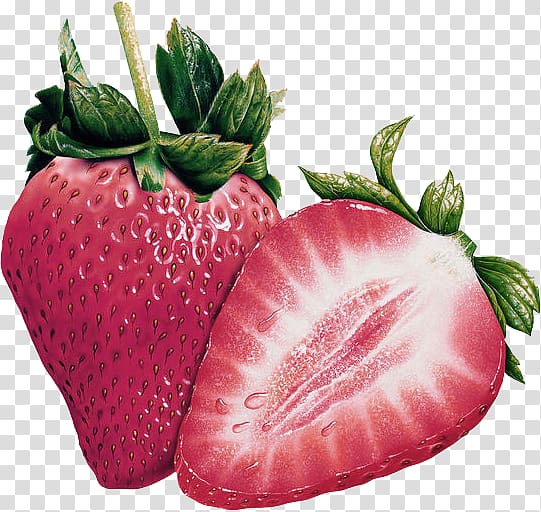 Strawberry pie Tart Cream, Red fresh strawberry decoration pattern transparent background PNG clipart