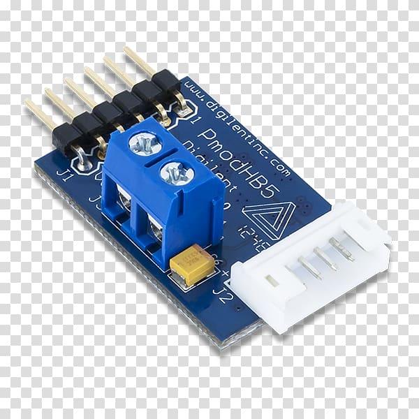 Pmod Interface Electronics Arduino Pin header H bridge, robot circuit board transparent background PNG clipart