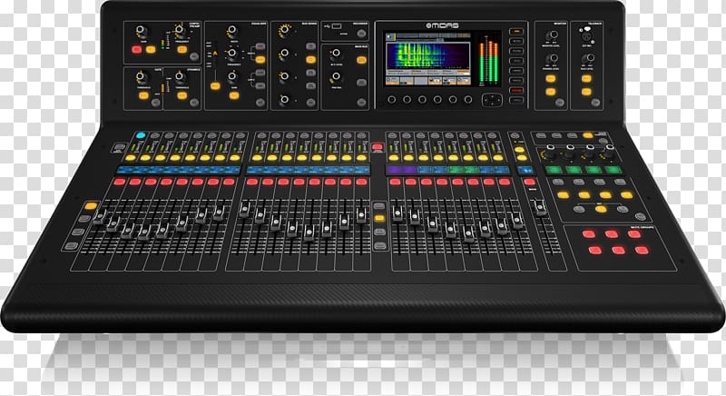 Microphone Digital mixing console Audio Mixers Midas Consoles Recording studio, Mixer transparent background PNG clipart