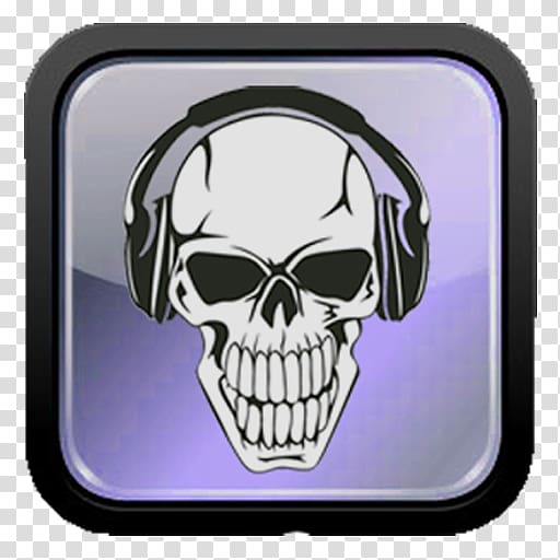 Headphones Skull Human skeleton Computer Icons, headphones transparent background PNG clipart