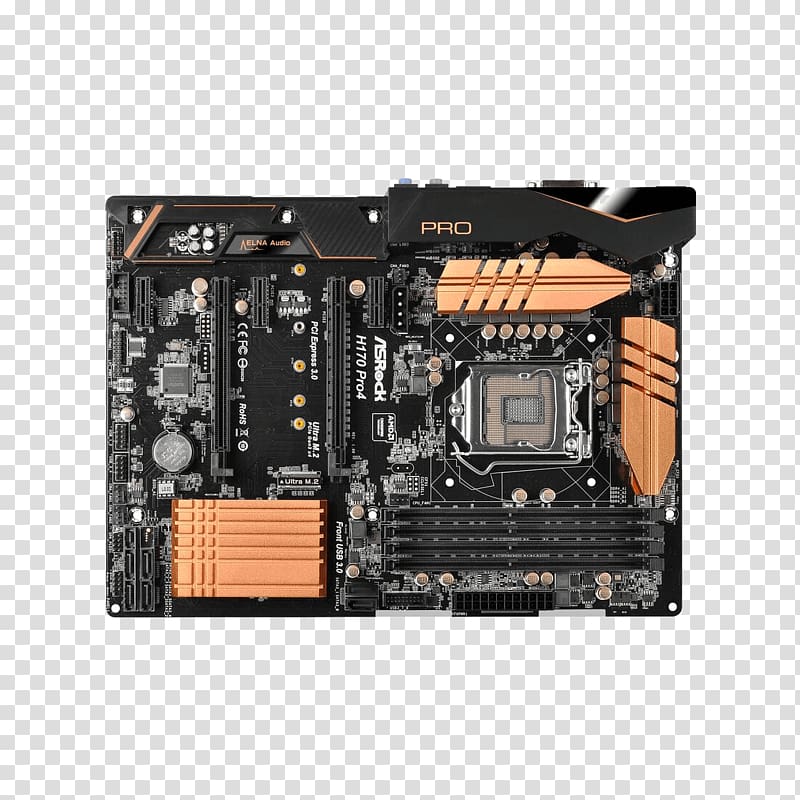 Motherboard LGA 1151 ASRock z170 Pro4 ASRock Fatal1ty Z270 Gaming K6, intel transparent background PNG clipart