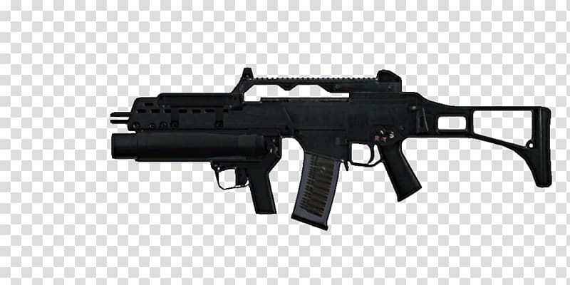 Heckler & Koch G36 Airsoft Guns Firearm Assault rifle, assault rifle transparent background PNG clipart