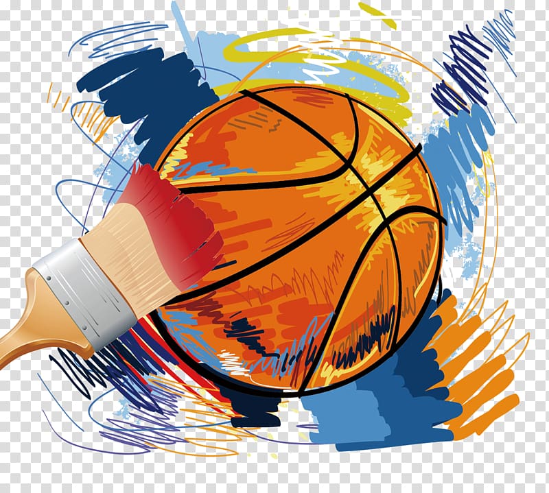 Basketball Graffiti Football Sport, Basketball graffiti transparent background PNG clipart