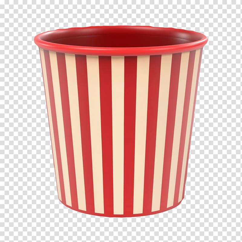Red Cup White, Red and white striped empty glass transparent background PNG clipart