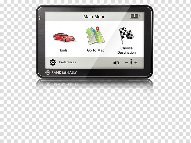 GPS Navigation Systems Car Automotive navigation system Rand McNally Intelliroute TND 730, car transparent background PNG clipart