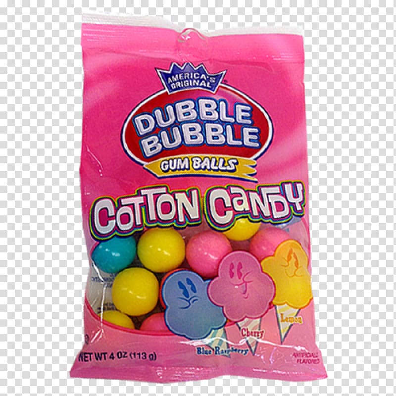 Chewing gum Cotton candy Jelly bean Root beer Dubble Bubble, chewing gum transparent background PNG clipart
