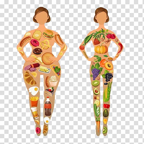 two women , Diabetes mellitus Insulin Curing Diabetes in 7 Steps: Take control of, and reverse your type two diabetes using Functional Medicine, naturally Disease Pharmaceutical drug, Human health, a balanced diet schematic transparent background PNG clipart