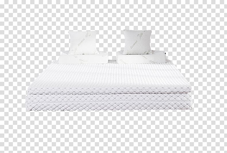 Bed frame Bed sheet Mattress White, Simmons mattress soft mattress material transparent background PNG clipart