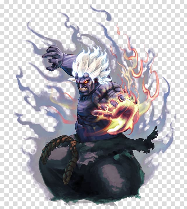 Akuma Super Street Fighter IV Asura\'s Wrath Ryu, art character transparent background PNG clipart
