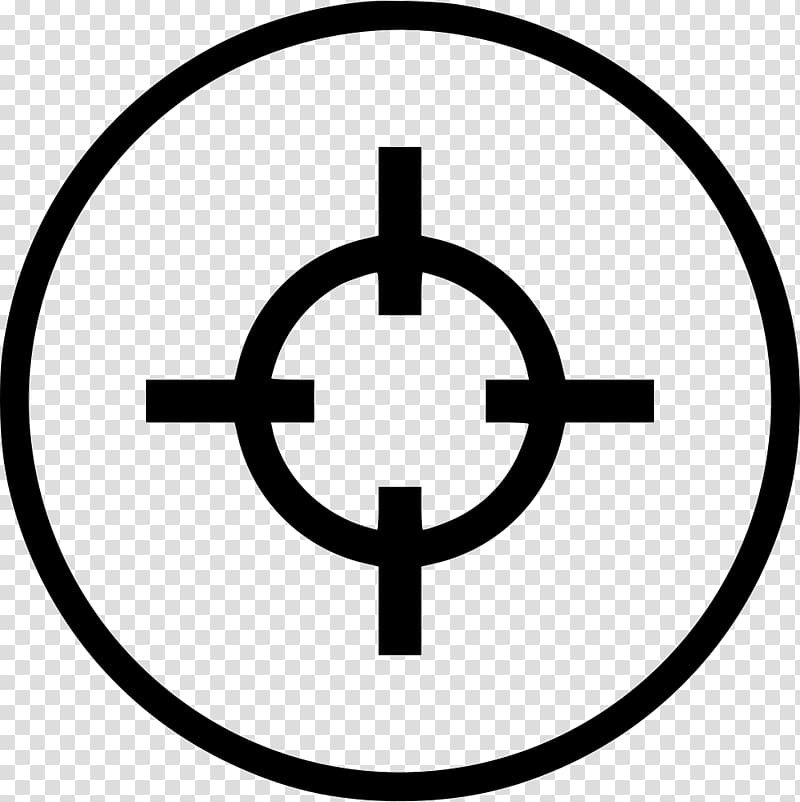 Reticle Computer Icons , aim transparent background PNG clipart