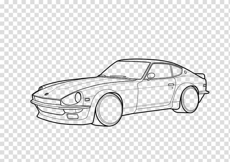 Nissan Z-car Datsun Compact car, car transparent background PNG clipart