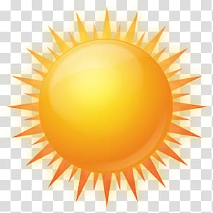 Sun transparent background PNG clipart