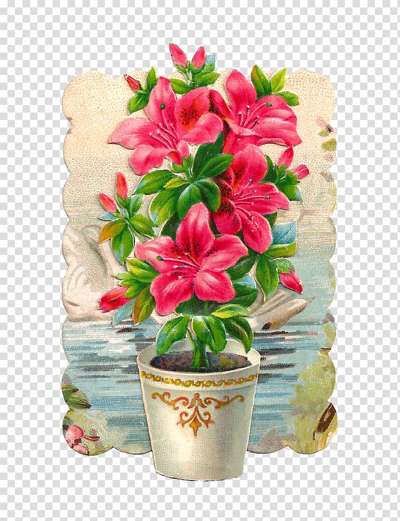 Flowerpot Plant Hibiscus , flower pot transparent background PNG clipart