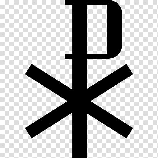 Chi Rho Christian symbolism Logo Alpha and Omega, symbol transparent background PNG clipart
