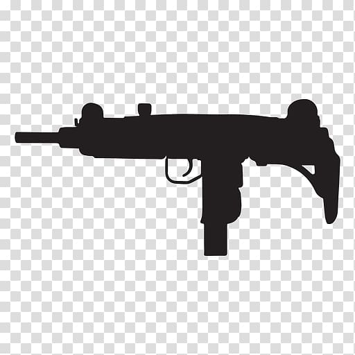 Uzi Submachine gun Firearm Silencer, others transparent background PNG clipart