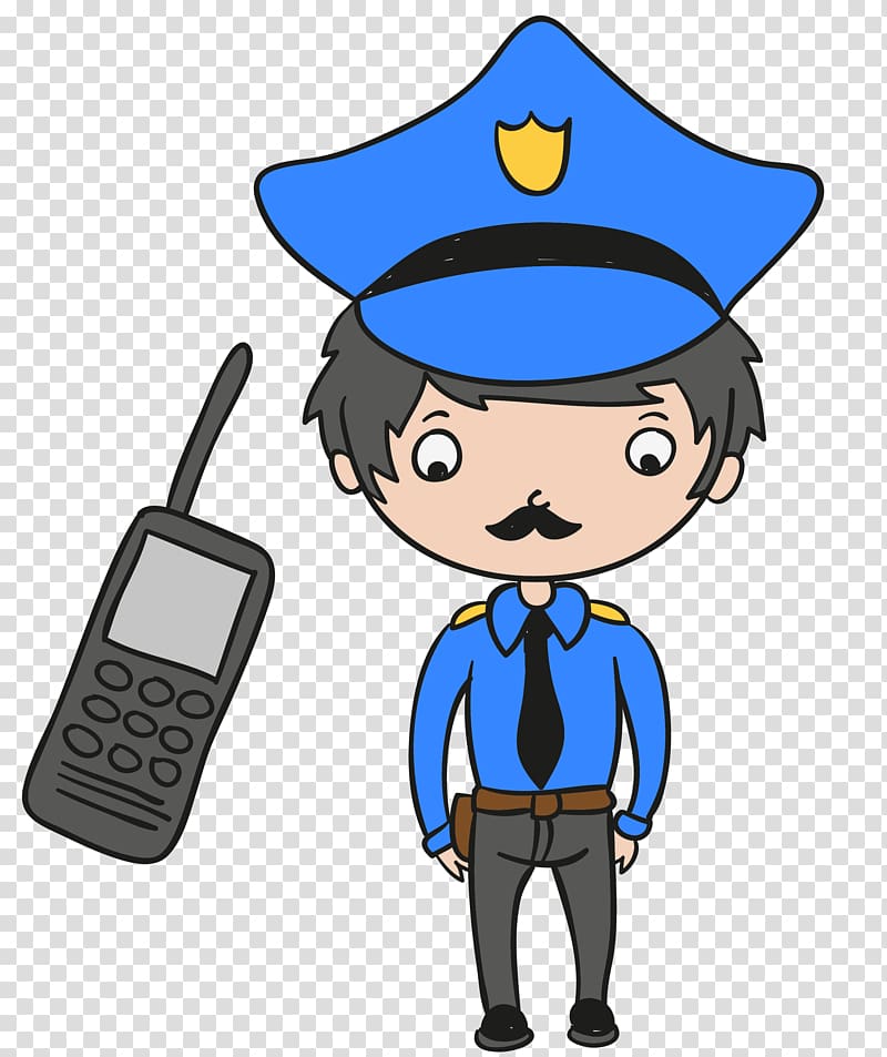 Police car Police officer , Cartoon policeman transparent background PNG clipart