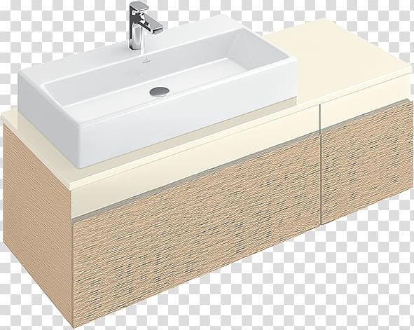 Villeroy & Boch Memento, Vanity unit Sink Bathroom, open bathroom vanity transparent background PNG clipart
