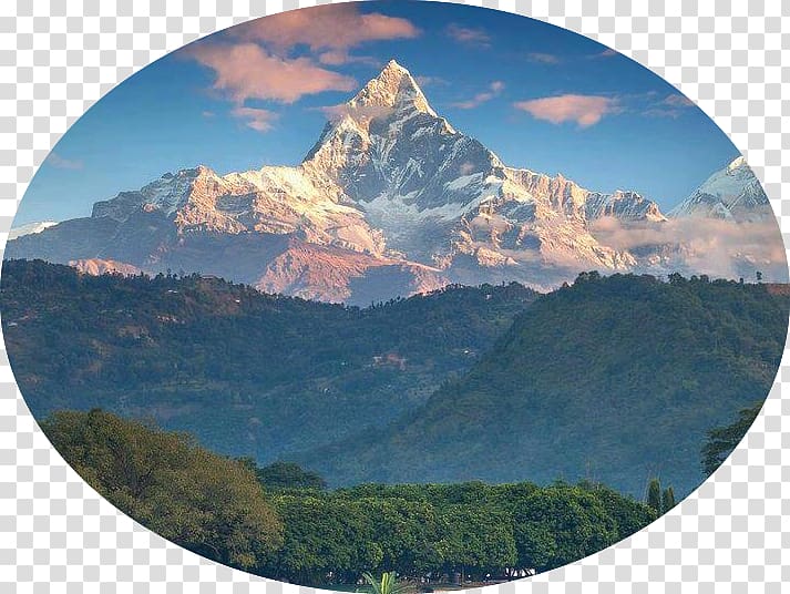 Phewa Lake Machapuchare Kathmandu Everest Base Camp Mount Everest, Travel transparent background PNG clipart